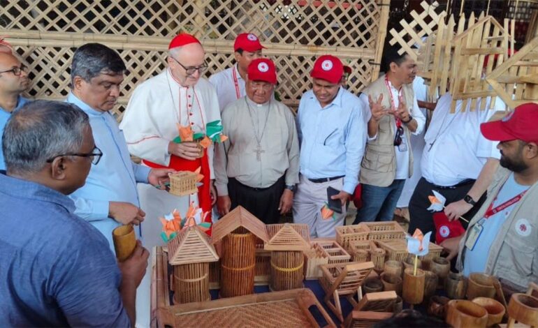 Cardinal Czerny Visits Rohingya Refugee Camp in Bangladesh, Offers Hope and Solidarity