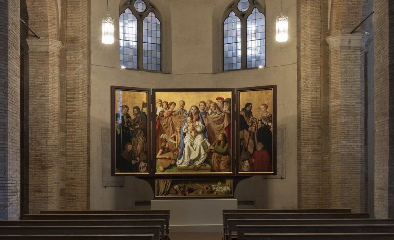 Altarpiece by German Artist Installed in Vatican’s Teutonic Cemetery Church