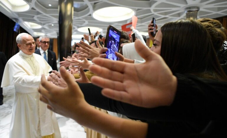 Pope Leo XIV Urges Students to Take Charge of Technology, Not Be Ruled by It