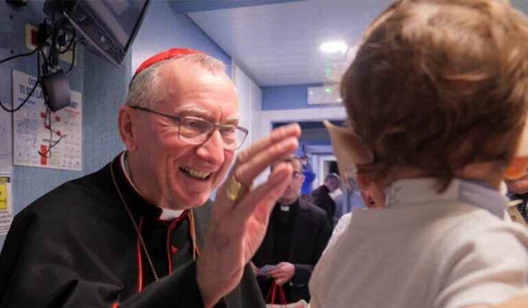 Care and Presence Mark Christmas Visit to Bambino Gesu