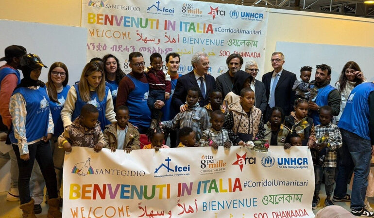 Italy Welcomes Refugees Through Humanitarian Corridors