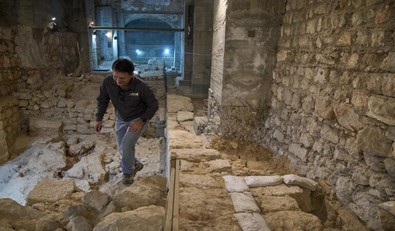 New Findings in Jerusalem Reveal Rare Section of Ancient Hasmonean Wall
