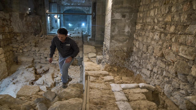 New Findings in Jerusalem Reveal Rare Section of Ancient Hasmonean Wall