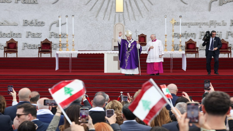 Pope Leo Calls for Renewed Middle East Stability During Final Hours in Lebanon