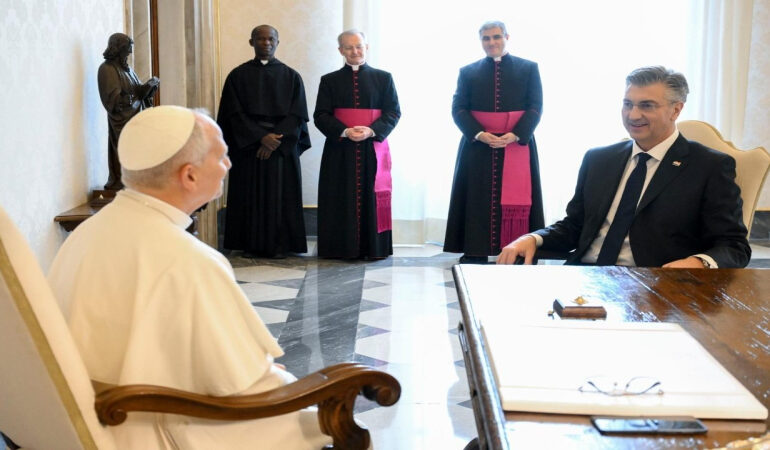 Pope Leo and Croatia’s Prime Minister Discuss Regional Stability and Shared Priorities