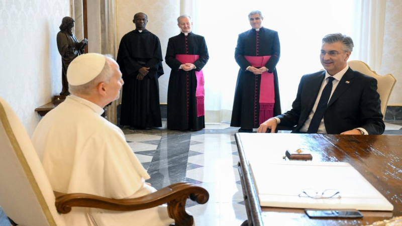 Pope Leo and Croatia’s Prime Minister Discuss Regional Stability and Shared Priorities