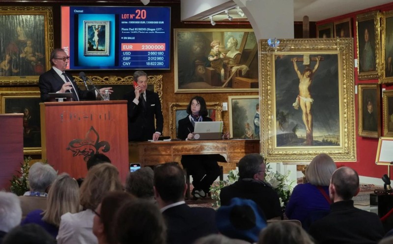 Rediscovered Rubens Crucifixion Reaches Multi Million Sale After Authentication