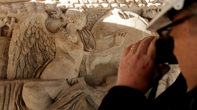 Rome Restores Marcus Aurelius Column With Laser Precision
