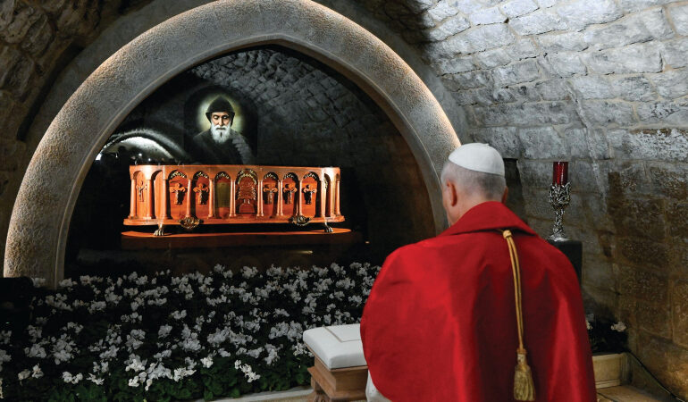 Pope Leo Honors Legacy Of Saint Charbel During Historic Visit To Annaya