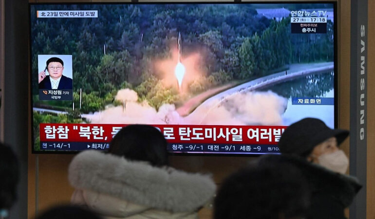North Korea Launches Missiles as Regional Tensions Simmer