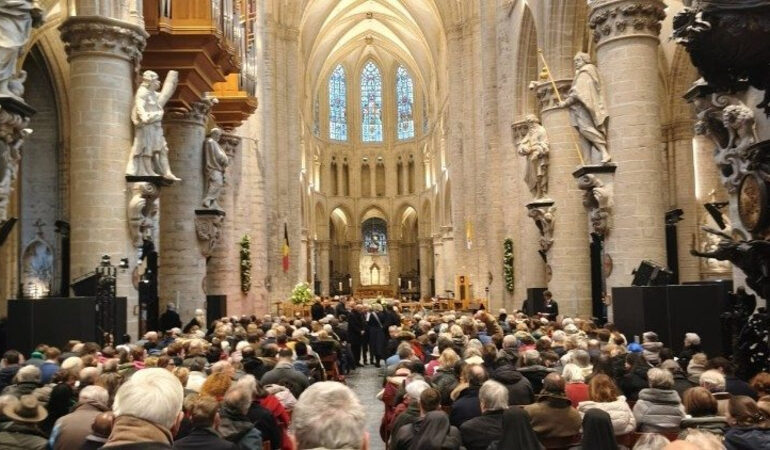 Parolin Calls Europe to Renew Christian Courage in Brussels