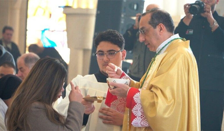 Pilgrimage at Jordan River Renews Call for Peace in the Holy Land