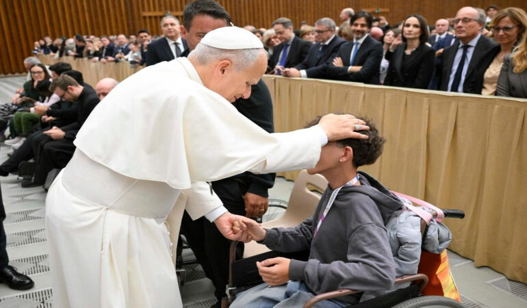 Pope Calls the Church to Share the Burden of Human Suffering