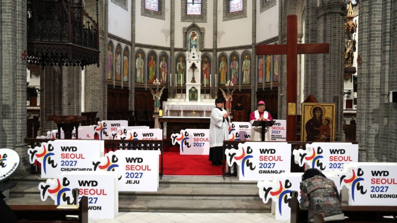 Seoul Begins Nationwide Pilgrimage of World Youth Day Symbols