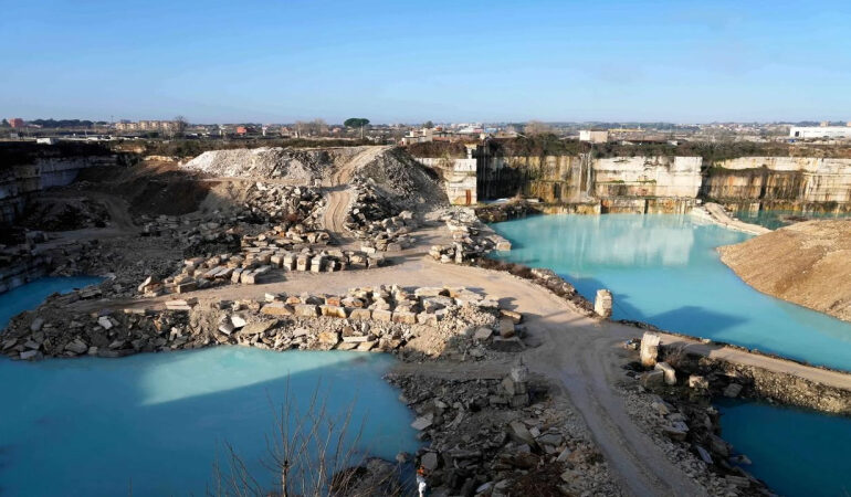 Tivoli Travertine That Built St. Peter’s Square Now Shapes Manhattan Temple