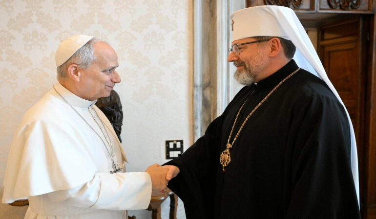 Pope Leo XIV Receives Head of Ukrainian Greek Catholic Church at Vatican