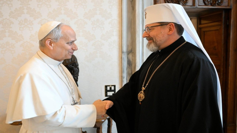 Pope Leo XIV Receives Head of Ukrainian Greek Catholic Church at Vatican
