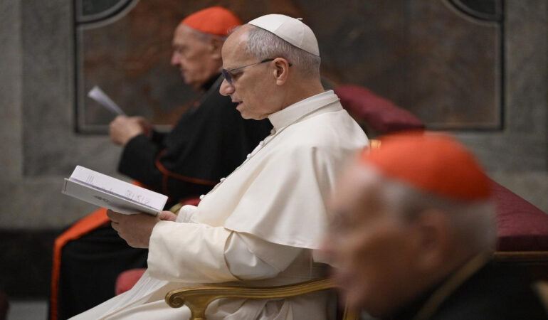 Bishop Erik Varden Reflects on “The Fall of Thousands” During Vatican Lenten Retreat