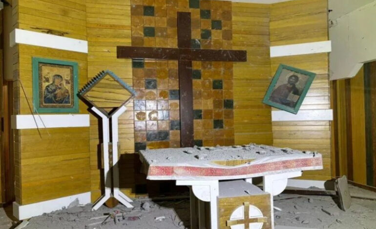 Drone Strike Damages Catholic Church Complex in Northern Iraq