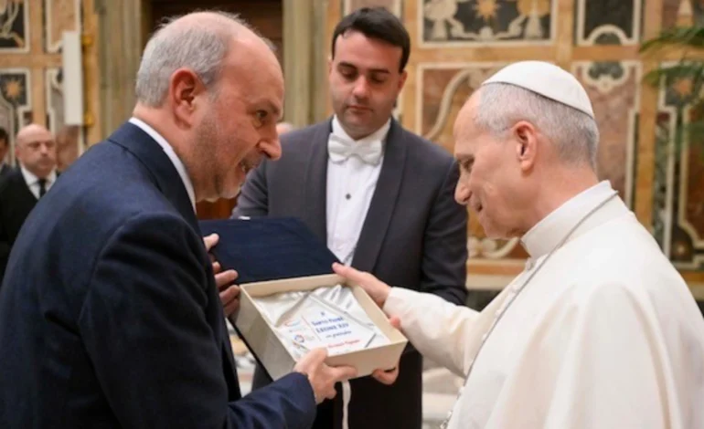 Pope Leo XIV to Italy Transplant Center on Care