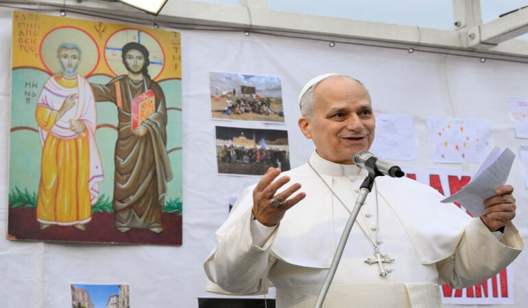 Pope Leo XIV Urges Rome Parish to Heal Neighborhood Wounds Through Goodness