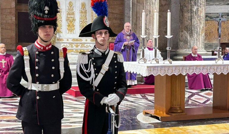 Cardinal Parolin Calls for Silencing of Weapons at Centenary of Military Ordinariate