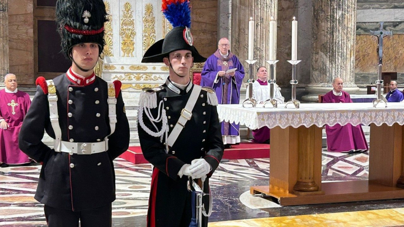 Cardinal Parolin Calls for Silencing of Weapons at Centenary of Military Ordinariate