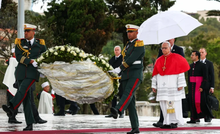 Pope Leo XIV Prays at Bata Memorial for Victims of 2021 Military Base Explosions
