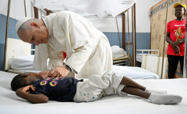 Pope Leo XIV praises compassion and dignity during visit to psychiatric hospital in Equatorial Guinea