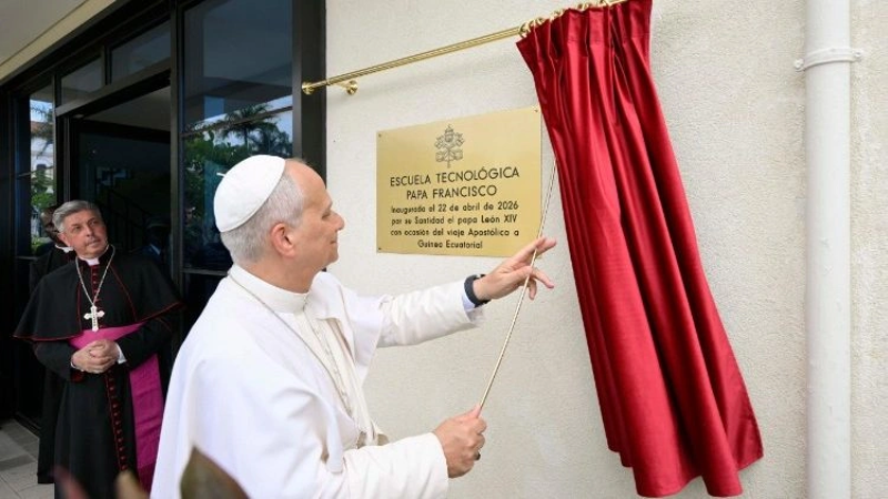 Pope Leo XIV Visits Pope Francis Technology School in Mongomo During Equatorial Guinea Journey