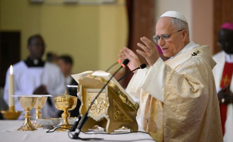 Pope Leo XIV Calls for Justice and Peace During Mass in Mongomo Equatorial Guinea