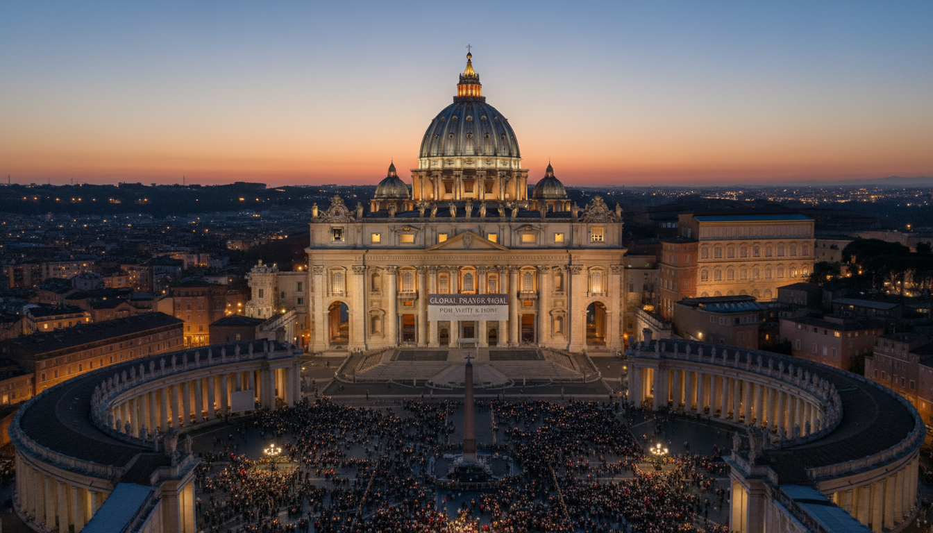 Pope Leo XIV urges global prayer for Middle East