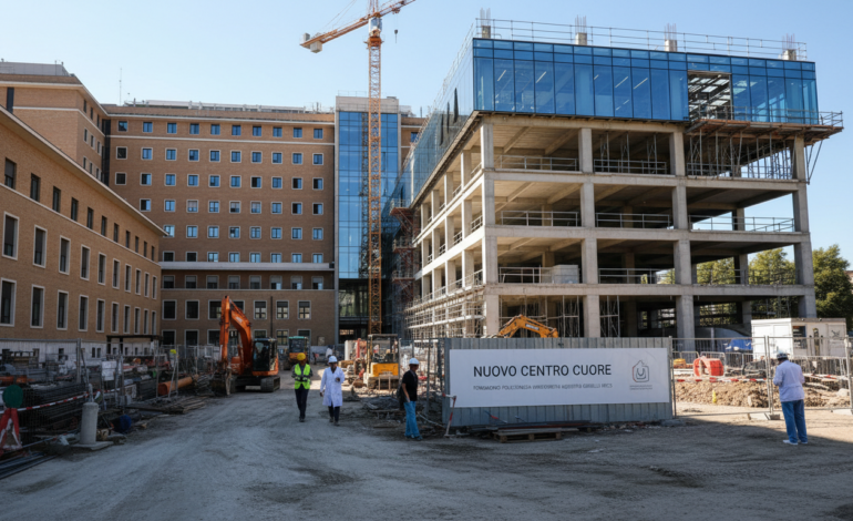Pope Leo XIV Blesses Gemelli Heart Centre Cornerstone