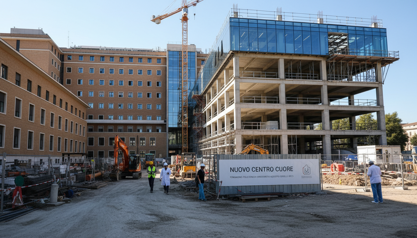 Pope Leo XIV Blesses Gemelli Heart Centre Cornerstone
