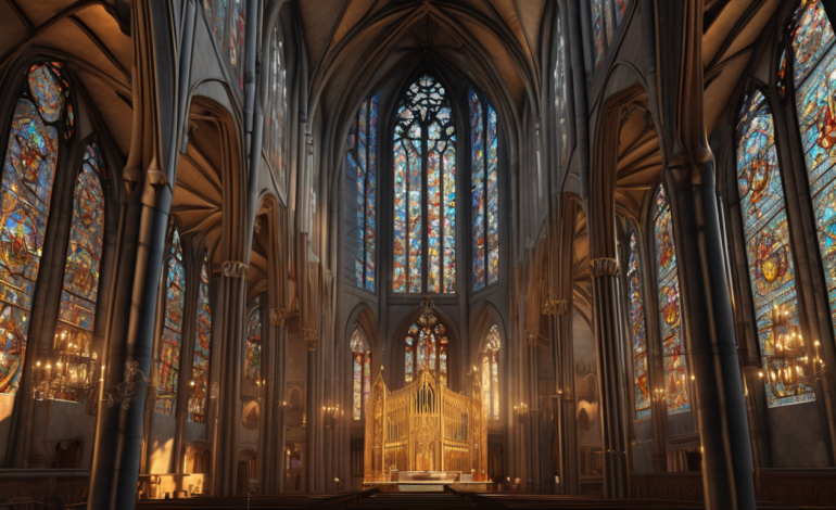 Pope Leo XIV carries the Cross at Colosseum