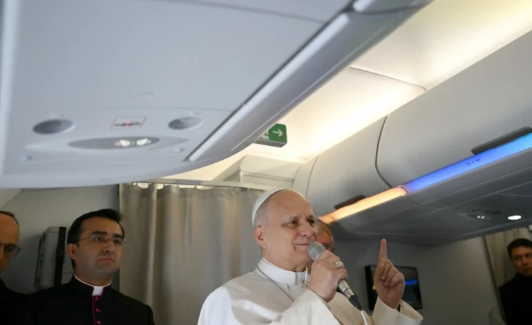 Pope Leo XIV Reaffirms Peace Message and Condemns War During Return Flight After Africa Visit