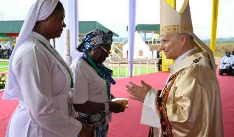 Pope Leo XIV Calls for Faith and Reconciliation During Mass in Bamenda