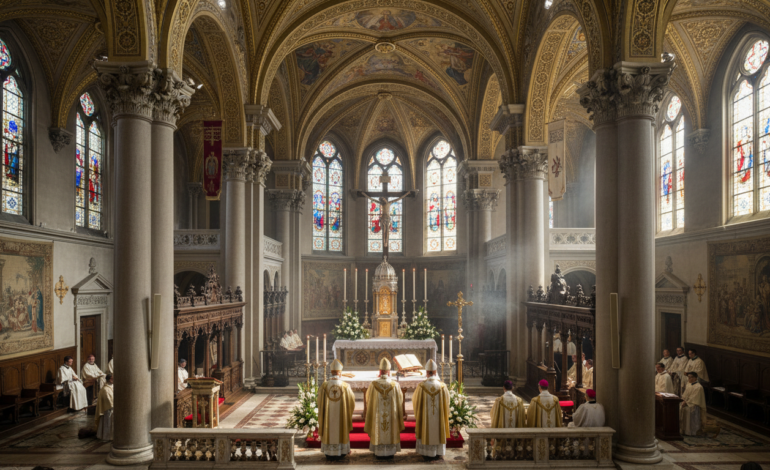 Pope Leo XIV Ordains Four Bishops for Rome Diocese