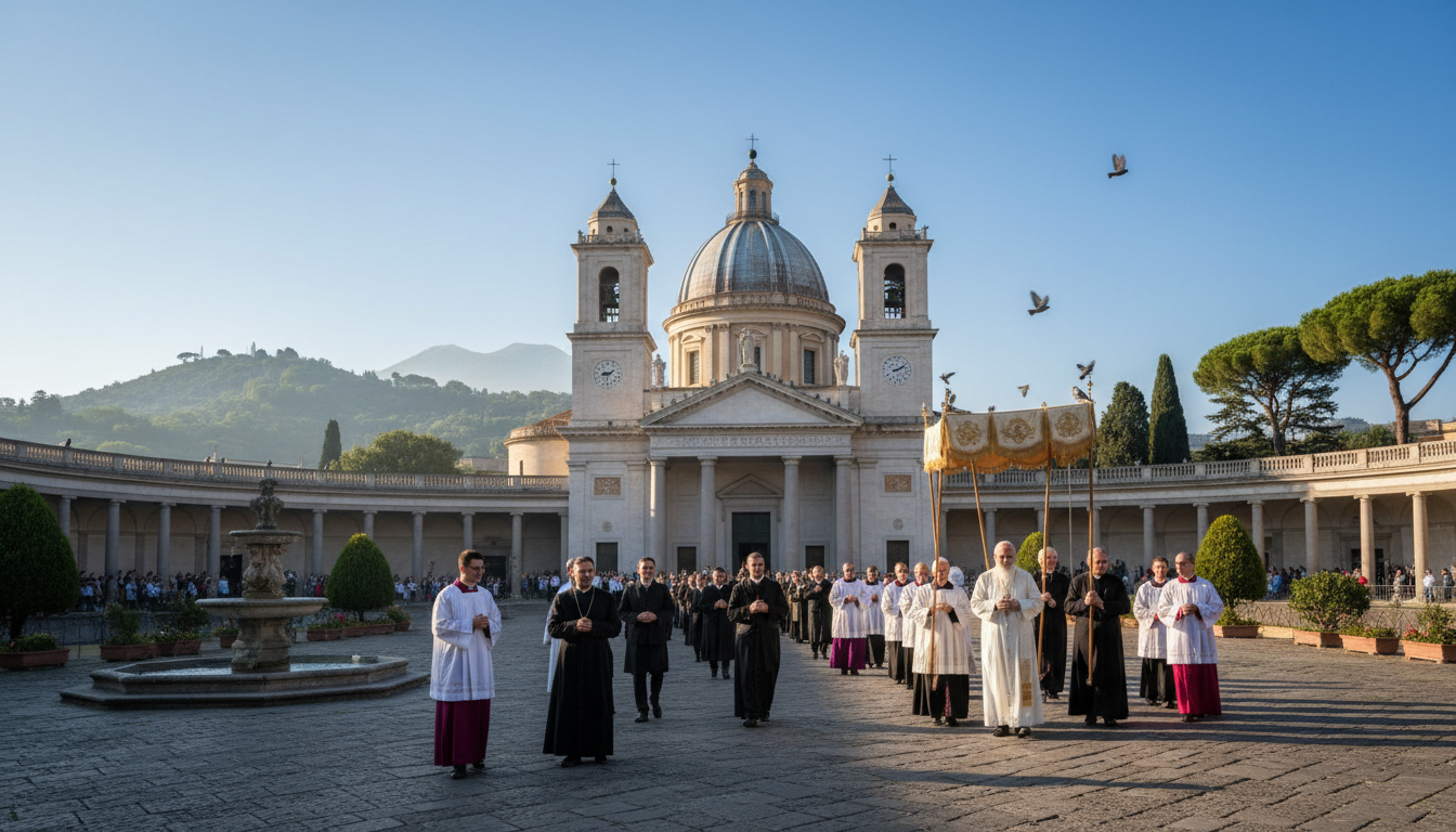 Pompeii visit: Pope Leo XIV urges peace efforts