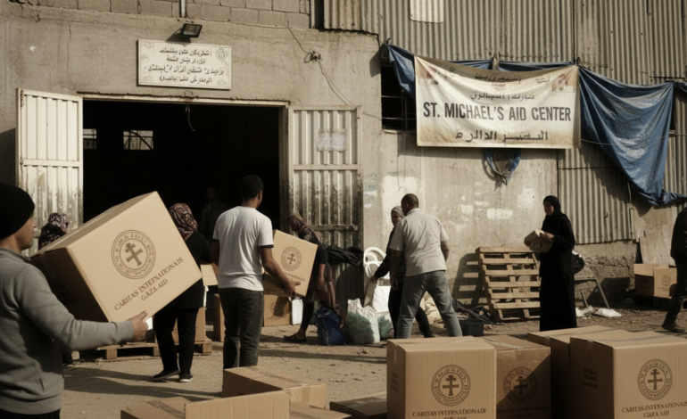 CNEWA backs Church relief for Gaza families in 2026