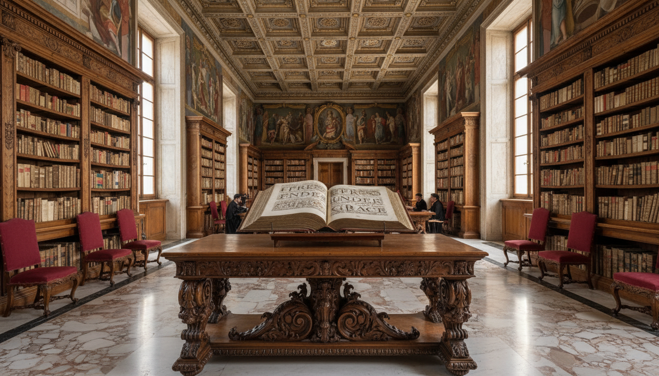 Pope Leo XIV receives first ‘Free under Grace’ copy