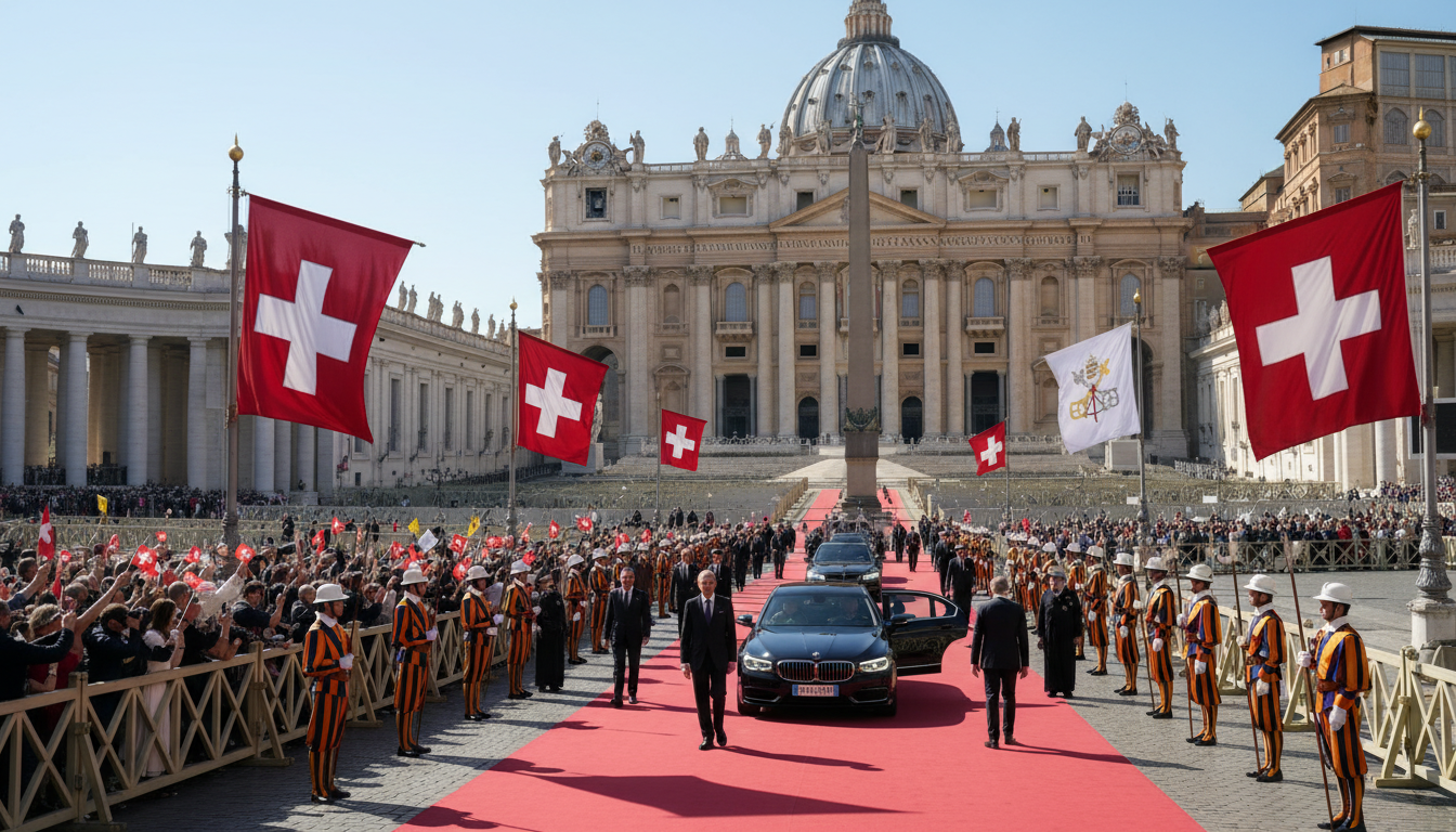Pope Leo XIV Hosts Swiss President at the Vatican