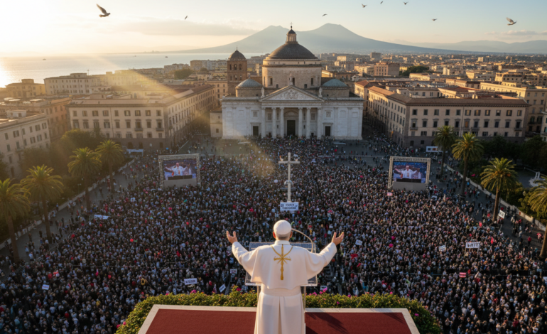 Pope Leo XIV urges Naples to lead on peace now