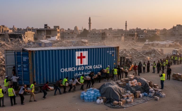 CNEWA sustains Church-led relief work in Gaza