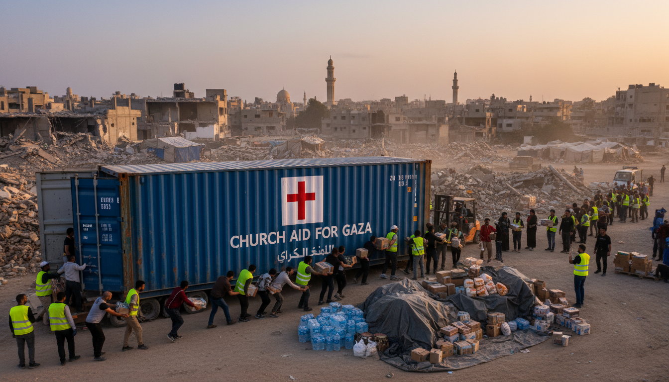 CNEWA sustains Church-led relief work in Gaza