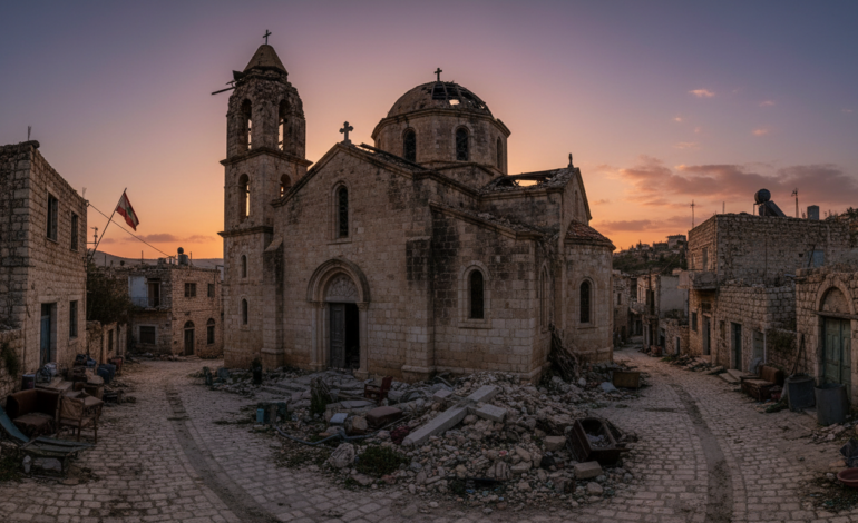 Southern Lebanon churches hit as tensions intensify
