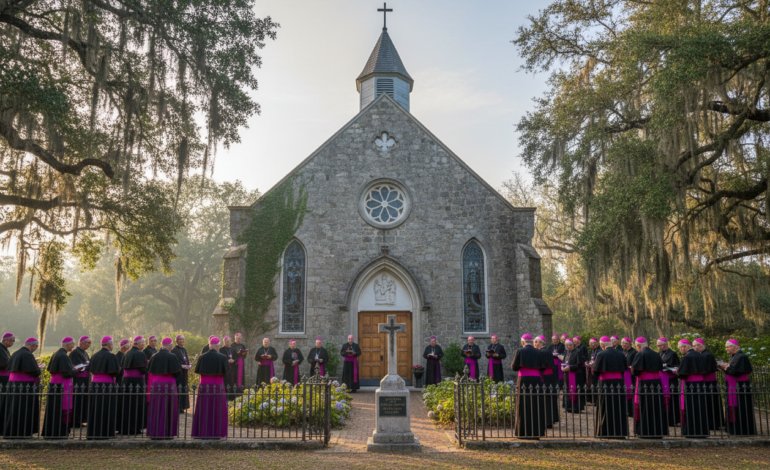 US Bishops travel Deep South to confront racism
