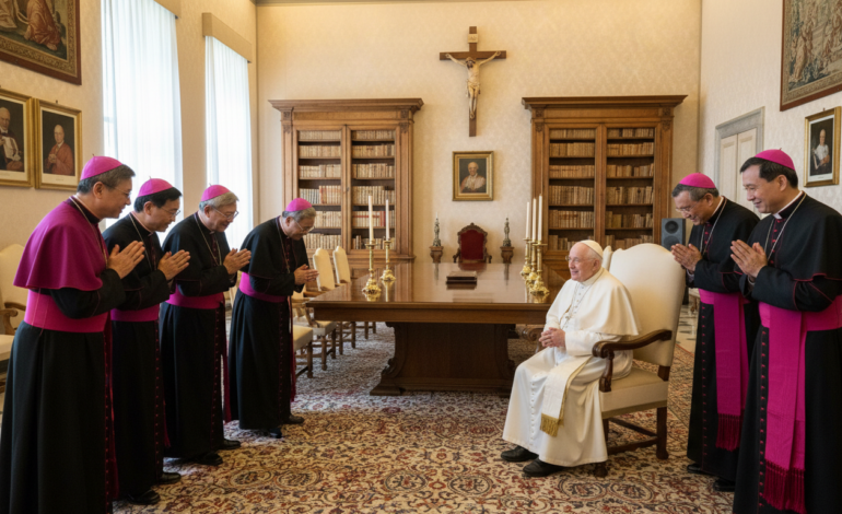 Vietnamese Bishops Tell Pope Leo Church Is Family