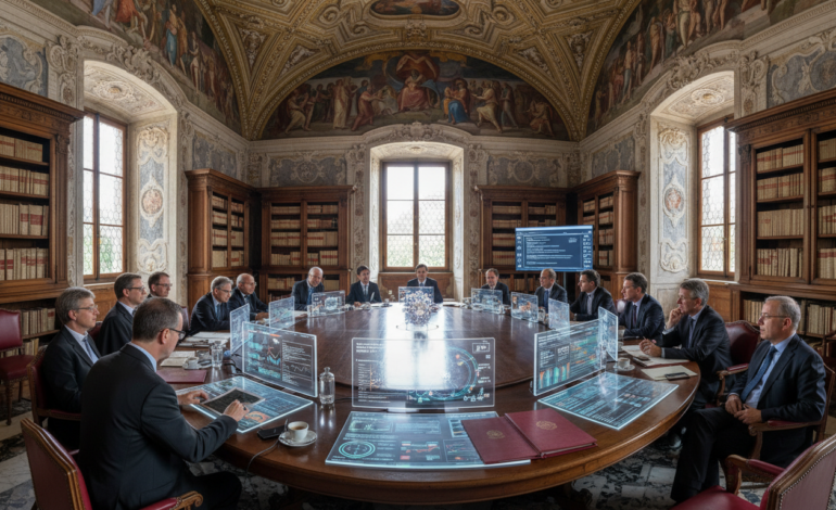 Pope Leo launches AI study group to defend dignity