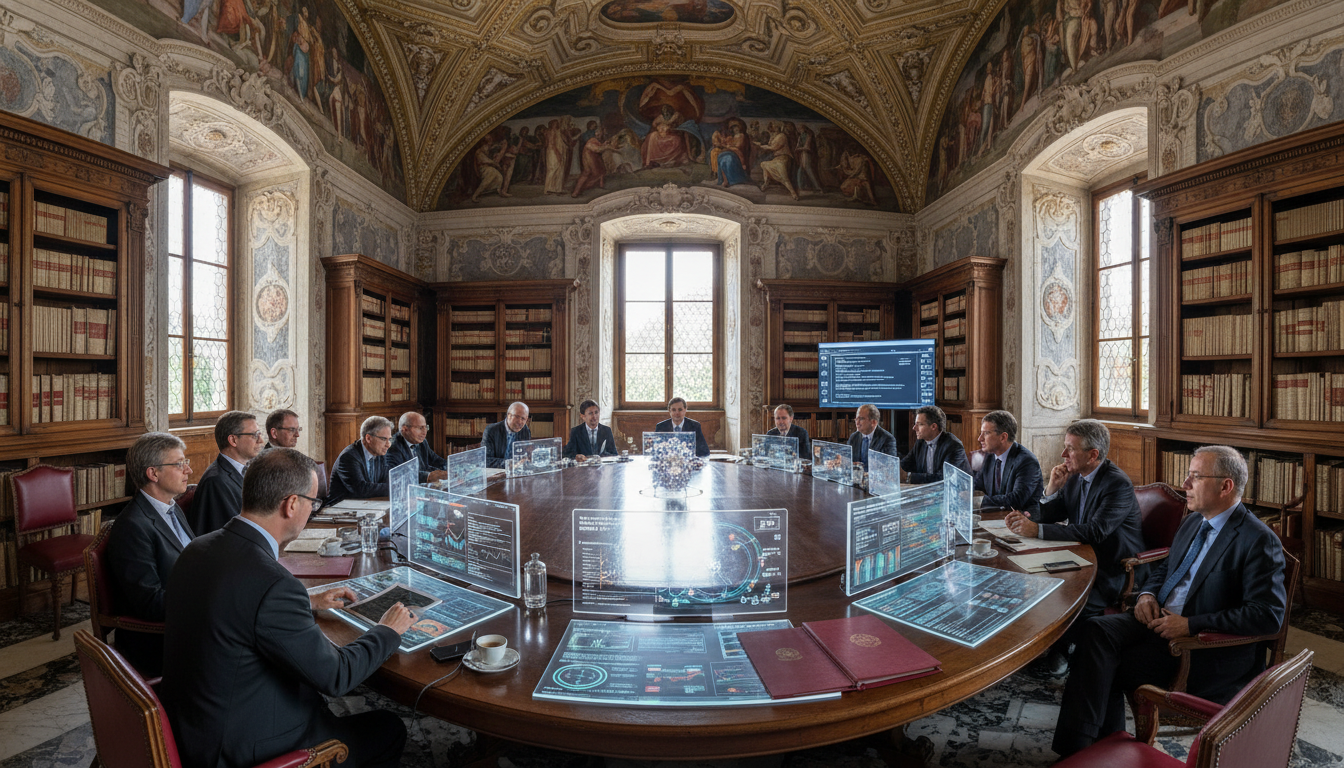 Pope Leo launches AI study group to defend dignity
